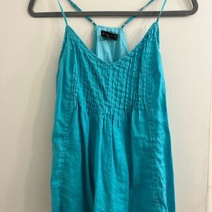 Willi Smith Teal Camisole Top